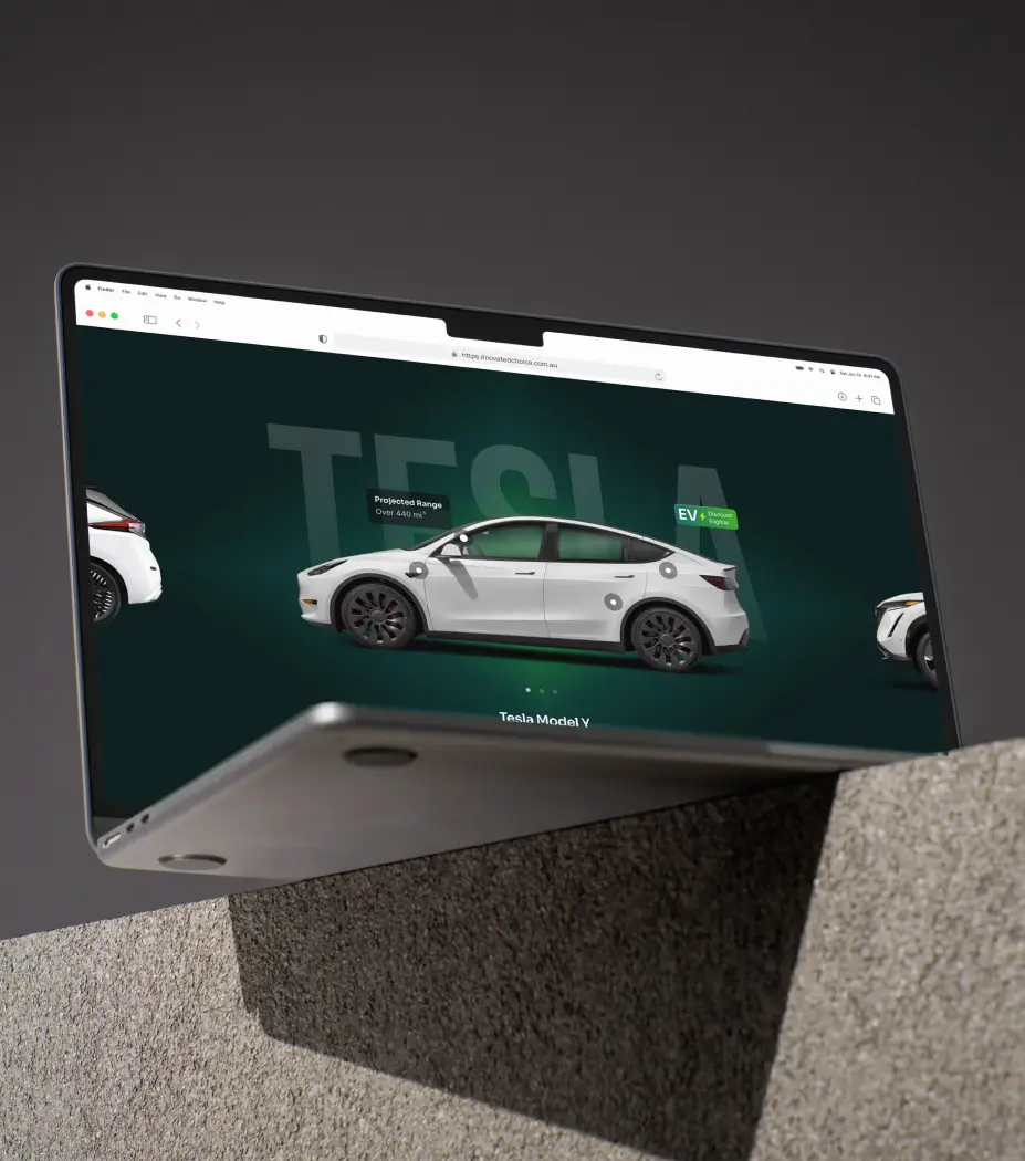 User friendly car listing page with vehicle details and images, showcasing how we build a car listing website in Melbourne.