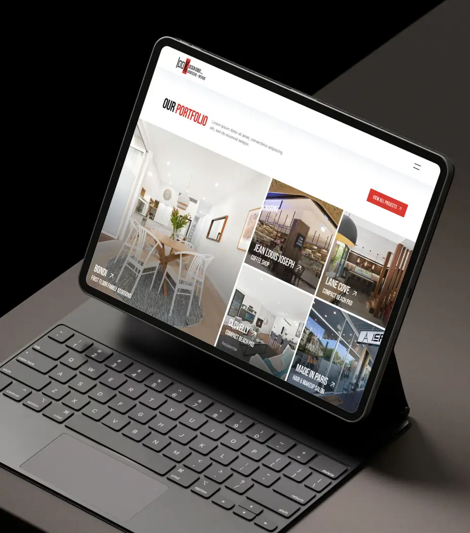 A modern portfolio interface, highlighting a WooCommerce website with payment integration built for secure and smooth ecommerce.